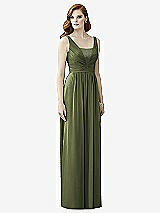 Front View Thumbnail - Olive Green Dessy Collection Style 2962