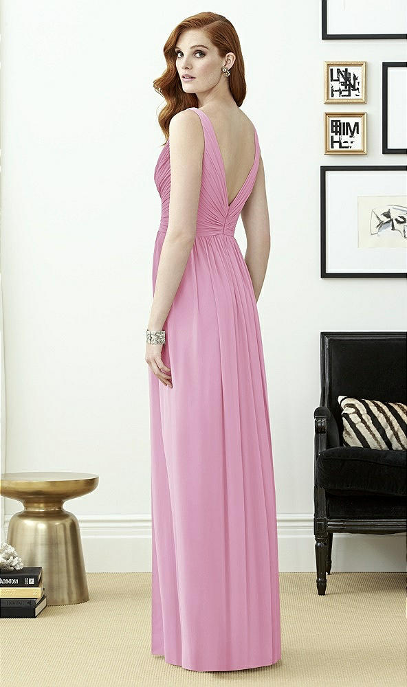 Back View - Powder Pink Dessy Collection Style 2962