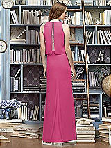 Rear View Thumbnail - Tea Rose & Blush Lela Rose Bridesmaid Style LR225