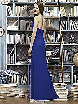 Rear View Thumbnail - Cobalt Blue Lela Rose Bridesmaid Style LR227