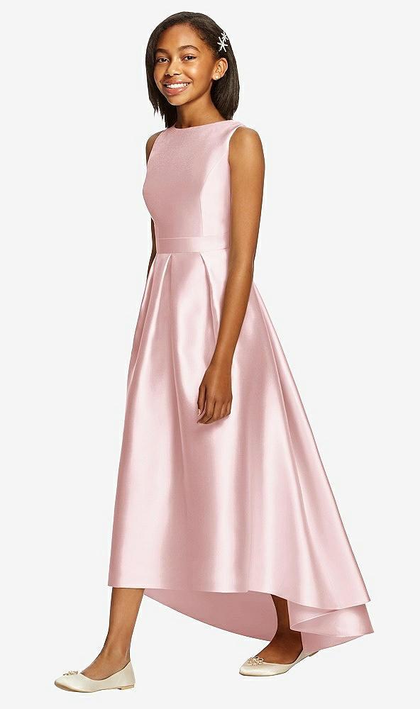 Front View - Ballet Pink Dessy Collection Junior Bridesmaid JR534
