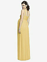 Rear View Thumbnail - Maize Alfred Sung Maternity Dress Style M427