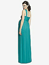 Rear View Thumbnail - Mediterranean Alfred Sung Maternity Dress Style M427