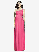 Front View Thumbnail - Forever Pink Alfred Sung Maternity Dress Style M427