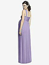 Rear View Thumbnail - Passion Alfred Sung Maternity Dress Style M427