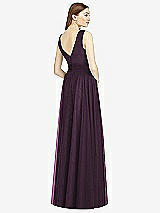 Rear View Thumbnail - Aubergine Studio Design Bridesmaid Dress 4503