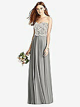 Front View Thumbnail - Chelsea Gray & Oyster Studio Design Bridesmaid Dress 4504