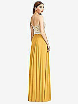 Rear View Thumbnail - NYC Yellow & Oyster Studio Design Bridesmaid Dress 4504