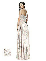 Rear View Thumbnail - Blush Garden & Oyster Studio Design Bridesmaid Dress 4504