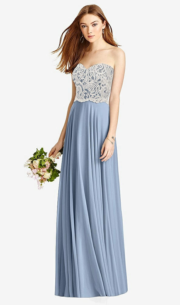 Front View - Cloudy & Oyster Studio Design Bridesmaid Dress 4504