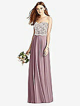 Front View Thumbnail - Dusty Rose & Oyster Studio Design Bridesmaid Dress 4504