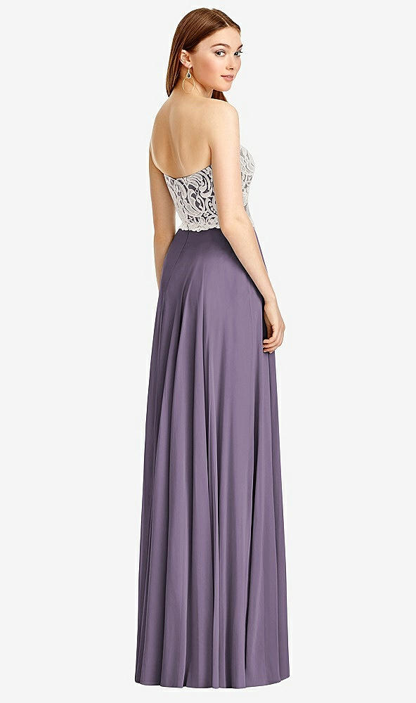 Back View - Lavender & Oyster Studio Design Bridesmaid Dress 4504