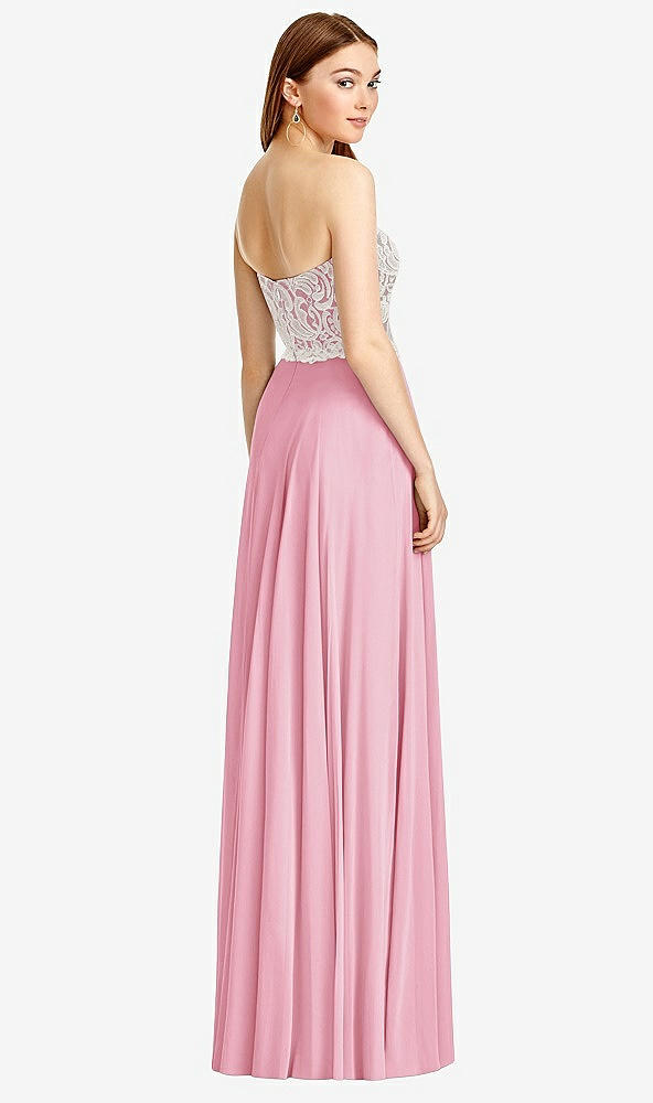 Back View - Peony Pink & Oyster Studio Design Bridesmaid Dress 4504