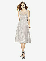 Front View Thumbnail - Oyster After Six Bridesmaid Dress 6750