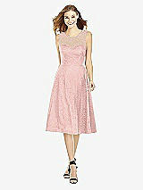 Front View Thumbnail - Rose - PANTONE Rose Quartz After Six Bridesmaid Dress 6750