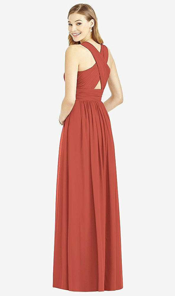 Back View - Amber Sunset After Six Bridesmaid Dress 6752