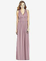 Front View Thumbnail - Dusty Rose After Six Bridesmaid Dress 6752