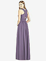 Rear View Thumbnail - Lavender After Six Bridesmaid Dress 6752