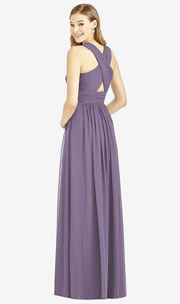 Back View - Lavender After Six Bridesmaid Dress 6752