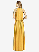 Rear View Thumbnail - NYC Yellow After Six Bridesmaid Dress 6753