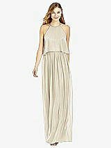 Front View Thumbnail - Champagne After Six Bridesmaid Dress 6753