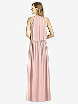 Rear View Thumbnail - Rose - PANTONE Rose Quartz After Six Bridesmaid Dress 6753