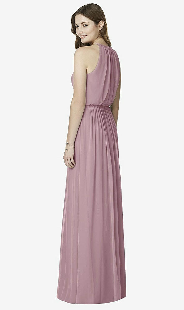 Back View - Dusty Rose After Six Bridesmaid Dress 6754