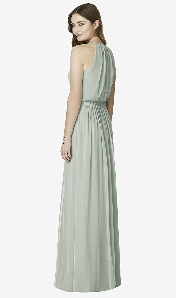 Back View - Willow Green After Six Bridesmaid Dress 6754
