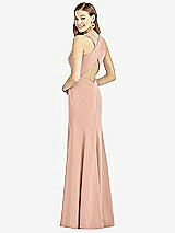 Front View Thumbnail - Pale Peach After Six Bridesmaid Dress 6756