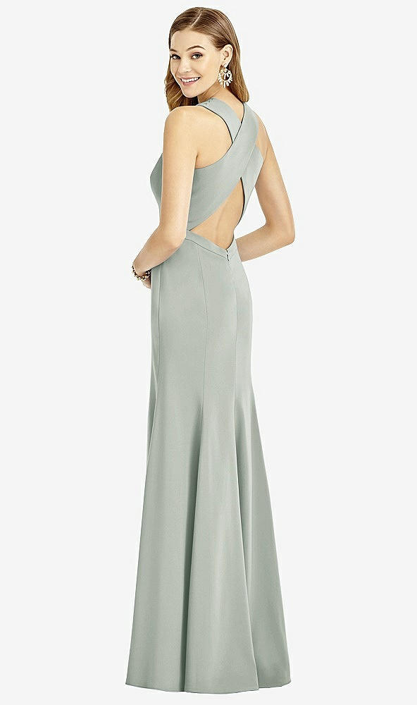 Front View - Willow Green After Six Bridesmaid Dress 6756