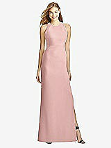 Rear View Thumbnail - Rose - PANTONE Rose Quartz After Six Bridesmaid Dress 6757