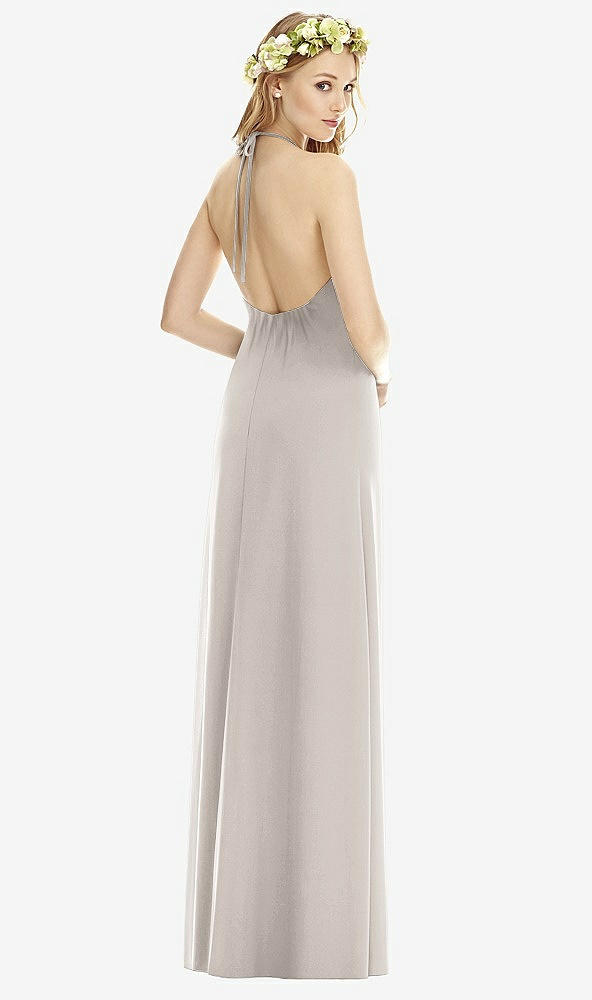 Back View - Taupe Social Bridesmaids Style 8175