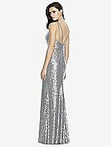 Rear View Thumbnail - Silver Dessy Bridesmaid Dress 2993