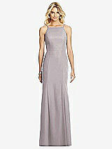 Rear View Thumbnail - Cashmere Gray After Six Bridesmaid Dress 6759