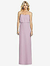 Front View Thumbnail - Suede Rose Full Length Lux Chiffon Blouson Bodice