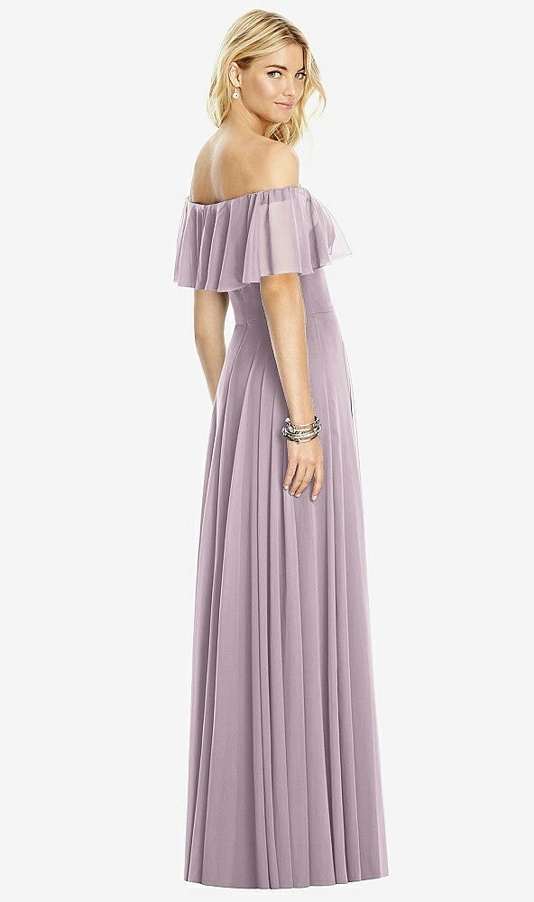 Back View - Lilac Dusk After Six Bridesmaid Dress 6763