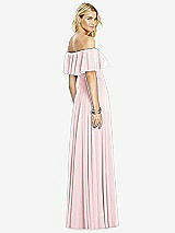 Rear View Thumbnail - Ballet Pink After Six Bridesmaid Dress 6763