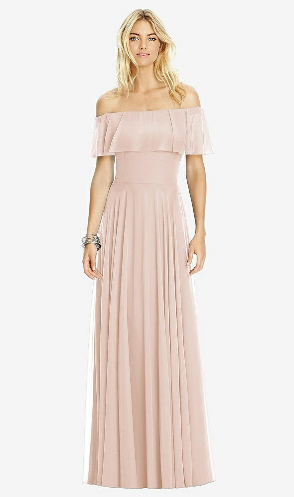 Front View - Cameo After Six Bridesmaid Dress 6763