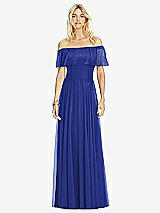 Front View Thumbnail - Cobalt Blue After Six Bridesmaid Dress 6763