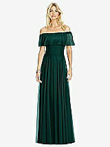 Front View Thumbnail - Evergreen After Six Bridesmaid Dress 6763