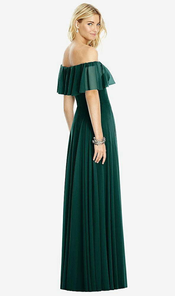 Back View - Evergreen After Six Bridesmaid Dress 6763