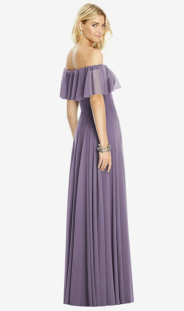 Back View - Lavender After Six Bridesmaid Dress 6763