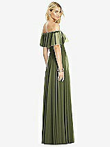 Rear View Thumbnail - Olive Green After Six Bridesmaid Dress 6763