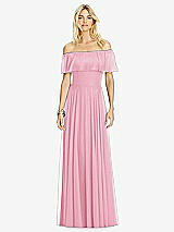 Front View Thumbnail - Peony Pink After Six Bridesmaid Dress 6763