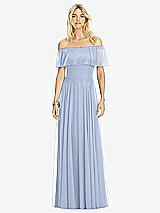 Front View Thumbnail - Sky Blue After Six Bridesmaid Dress 6763