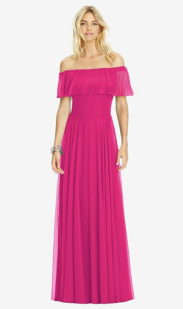 Front View - Think Pink After Six Bridesmaid Dress 6763