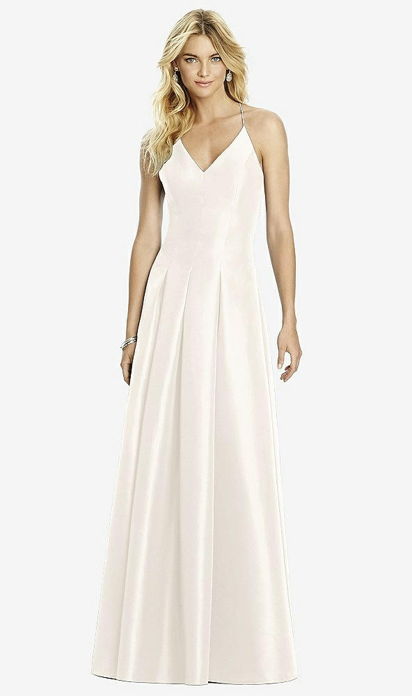 Front View - Ivory After Six Bridesmaid Dress 6767