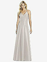 Front View Thumbnail - Oyster After Six Bridesmaid Dress 6767
