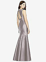 Front View Thumbnail - Cashmere Gray Bella Bridesmaids Dress BB106