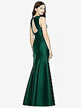 Front View Thumbnail - Hunter Green Bella Bridesmaids Dress BB106